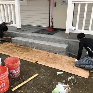 頑張るお父さん