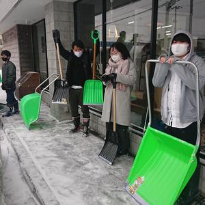 除雪と釧路町での見学会　／　　厚岸　阿寒　標茶　白糠